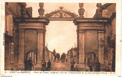 Carte postale ancienne de LIGNY en BARROIS