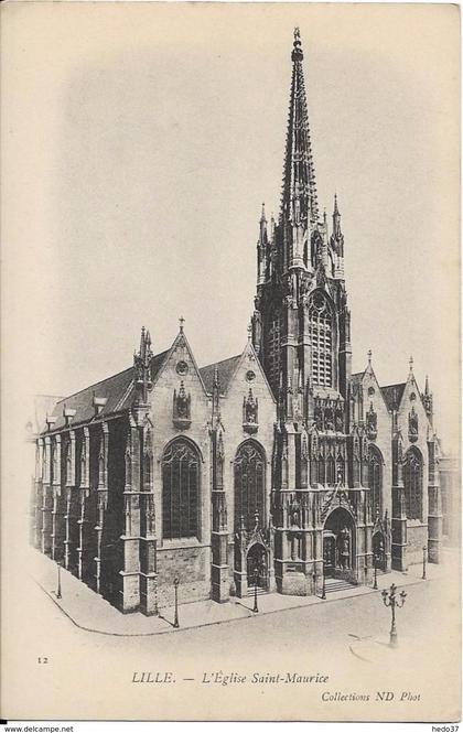 Lille - L'Eglise Saint-Maurice