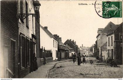 CPA Lillers Rue d'Aires (1275679)