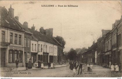 CPA LILLERS-Rue de Béthune (43910)