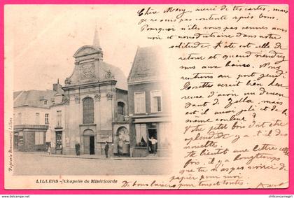 Lillers - Chapelle de Miséricorde - Animée - Papeterie BOUSSEMAER Lillers - 1902