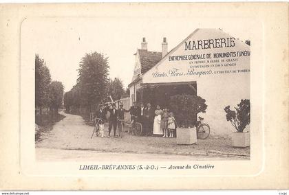 CPA Limeil - Brévannes Avenue du Cimetière