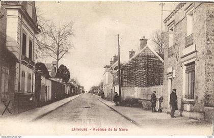 CPA Limours Avenue de la Gare