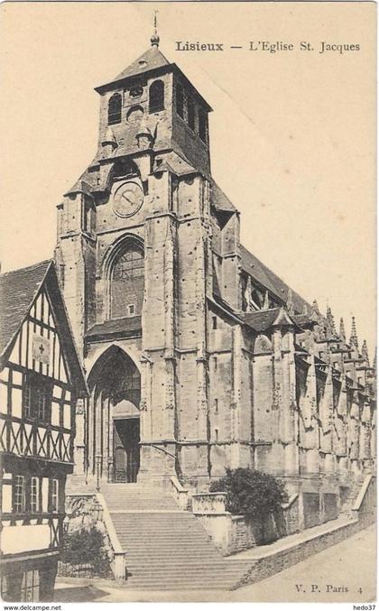 Lisieux - L'Eglise Saint-Jacques