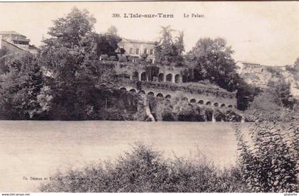 81 - tarn -  LISLE sur TARN - le palais