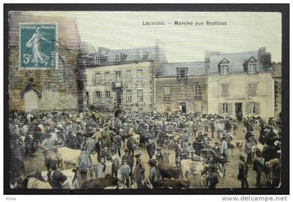 56 Locminé - Marché aux Bestiaux marche bestiaux    D56D  K56117K  C56117C RH015003