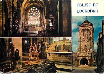 29 - Locronan - L'Eglise - Multivues - Voir Scans Recto Verso