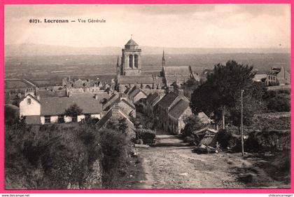 Locronan - Vue générale - Eglise - Collection VILLARD