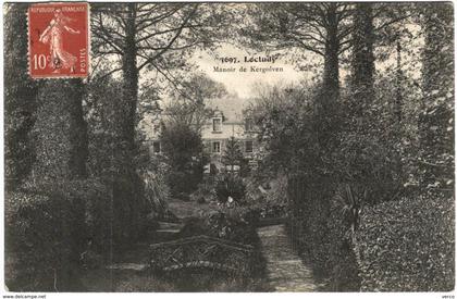 Carte Postale Ancienne de LOCTUDY-Manoir de Kergolven