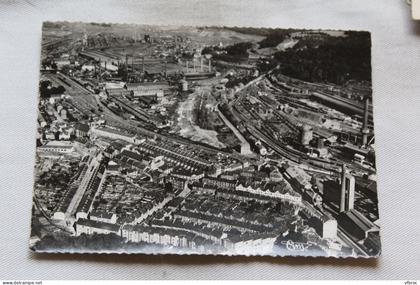 Cpm 1960, Longwy, Gouraincourt avec usines de la Chiers et A. de Longwy, Meurthe et Moselle 54