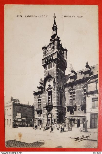 CPA -   Loos lez Lille  -  L'Hôtel de Ville   (  Loos les Lille  )