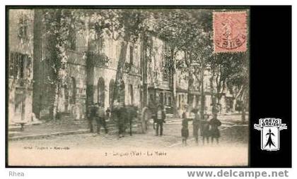 83 Lorgues - 3 - LORGUES (Var) - La Mairie -  cpa Rhea D83D  K83072K  C83072C