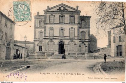 LORGUES ECOLE SUPERIEURE LAIQUE