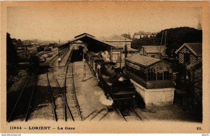 CPA LORIENT - La Gare (293582)