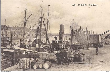 CPA Lorient Les Quais