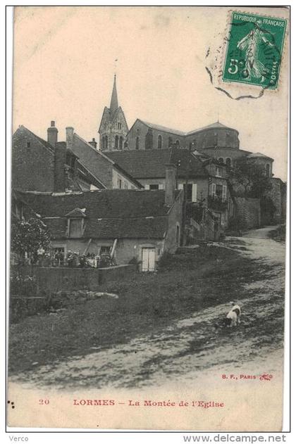 Carte Postale Ancienne de LORMES