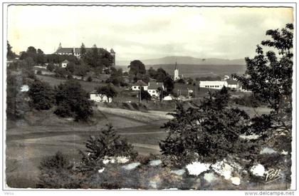 Carte Postale Ancienne de LONGEVILLE LES SAINT AVOLD-vue sur le château