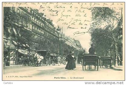 75 PARIS VECU Le Boulevard