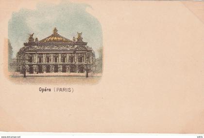 ***  PARIS  ***   PARIS  l'opéra    par illustrateur précurseur neuf excellent état (série rare)