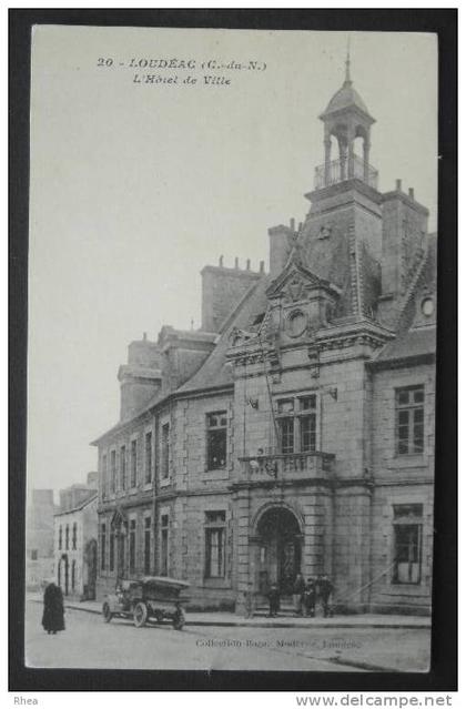 22 Loudéac mairie hotel de ville D22D K22136K C22136C RH046249