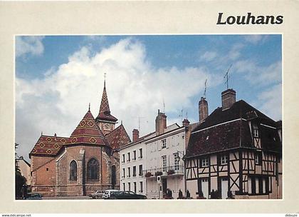 71 - Louhans - Place de l'Hôtel de Ville - Flamme Postale de Louhans - CPM - Voir Scans Recto-Verso