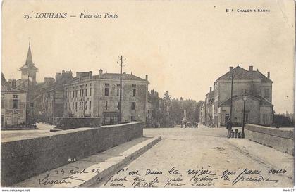 Louhans - Place des Ponts