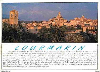 84 - Lourmarin - Vue Générale - Village du Lubéron - CPM - Voir Scans Recto-Verso