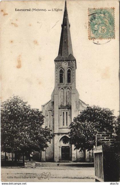 CPA Louverne - L'eglise (159937)