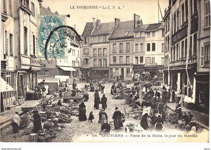 Carte postale ancienne de LOUVIERS