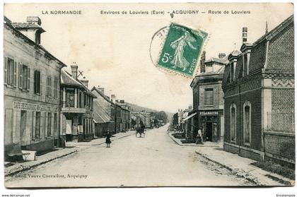 CPA - Carte Postale - France - Environs de Louviers - Acquigny - Route de Louviers  (I12624)