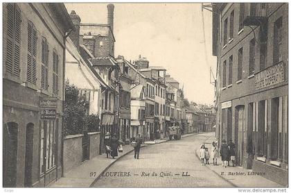 CPA Louviers - Rue du Quai