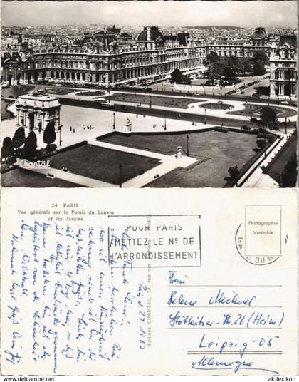 CPA Paris Der Louvre / Palais du Louvre 1962