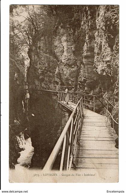 CPA - Carte Postale - FRANCE -  Lovagny - Gorges du Fier -Intérieur VM2001