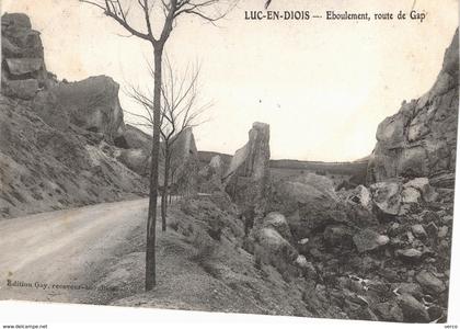 Carte postale ancienne de LUC en DIOIS