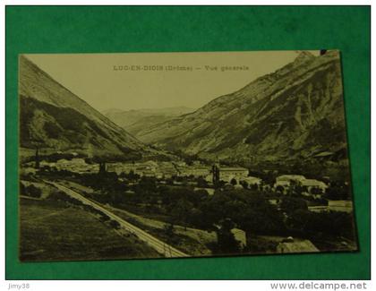 DROME-LUC EN DIOIS -VUE GENERALE