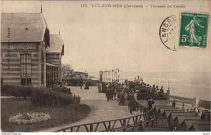 CPA LUC-sur-MER - Terrasse du Casino (141130)