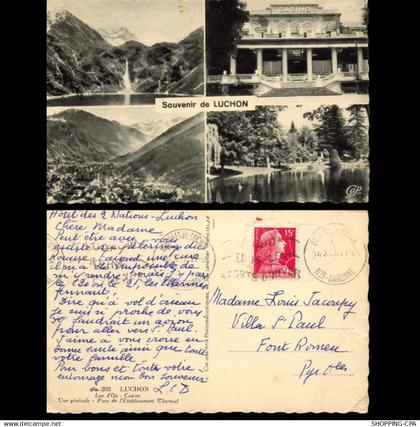 31 - Souvenir de Luchon - Carte multivue