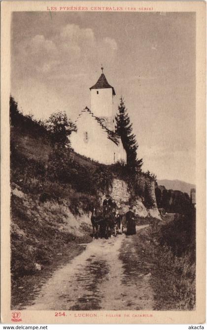 CPA LUCHON - Église de Cazarilh (142800)