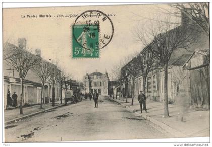 Carte Postale Ancienne de LUCON