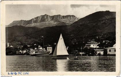 CPA LUGRIN-Tour-Ronde - Le Port et les Memises (691498)