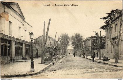 CPA LUNEL - Avenue Victor-Hugo (357265)