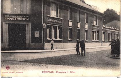 Carte postale ancienne de LUNEVILLE