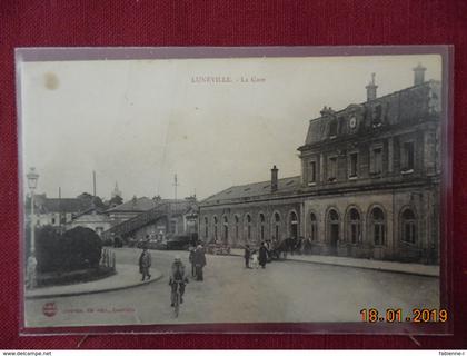 CPA - Lunéville - La Gare