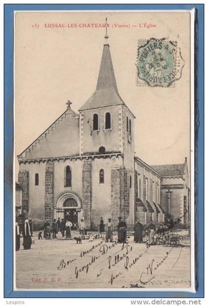 86 - LUSSAC les CHATEAUX -- L'Eglise