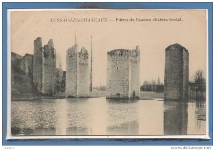 86 - LUSSAC les CHATEAUX -- Piliers de...