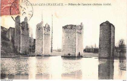 Carte POSTALE  Ancienne de  LUSSAC les CHÂTEAUX