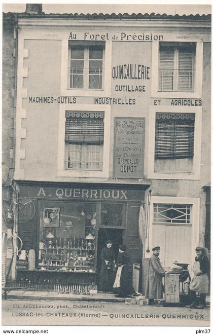 LUSSAC LES CHATEAUX - Quincaillerie Querrioux