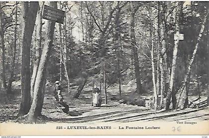 CPA Luxeuil-les-Bains - La Fontaine Leclerc