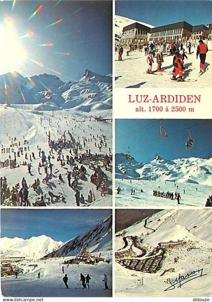 65 - Luz Saint Sauveur - Luz Ardiden - Multivues - Hiver - Neige - CPM - Voir Scans Recto-Verso