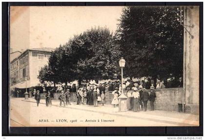 69 - Afas - Lyon - 1906 - Arrivée à Limonest - RARE !